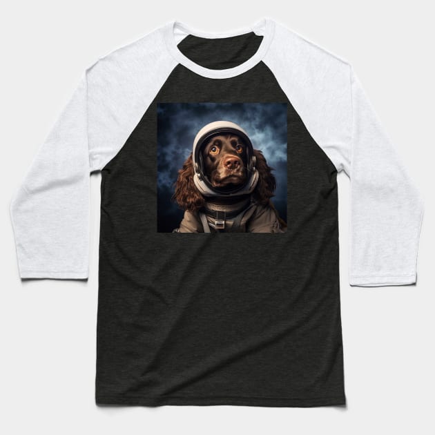 Astro Dog - Boykin Spaniel Baseball T-Shirt by Merchgard